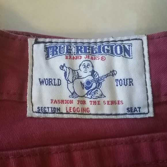 Burgundy true religions - Picture 2 of 3